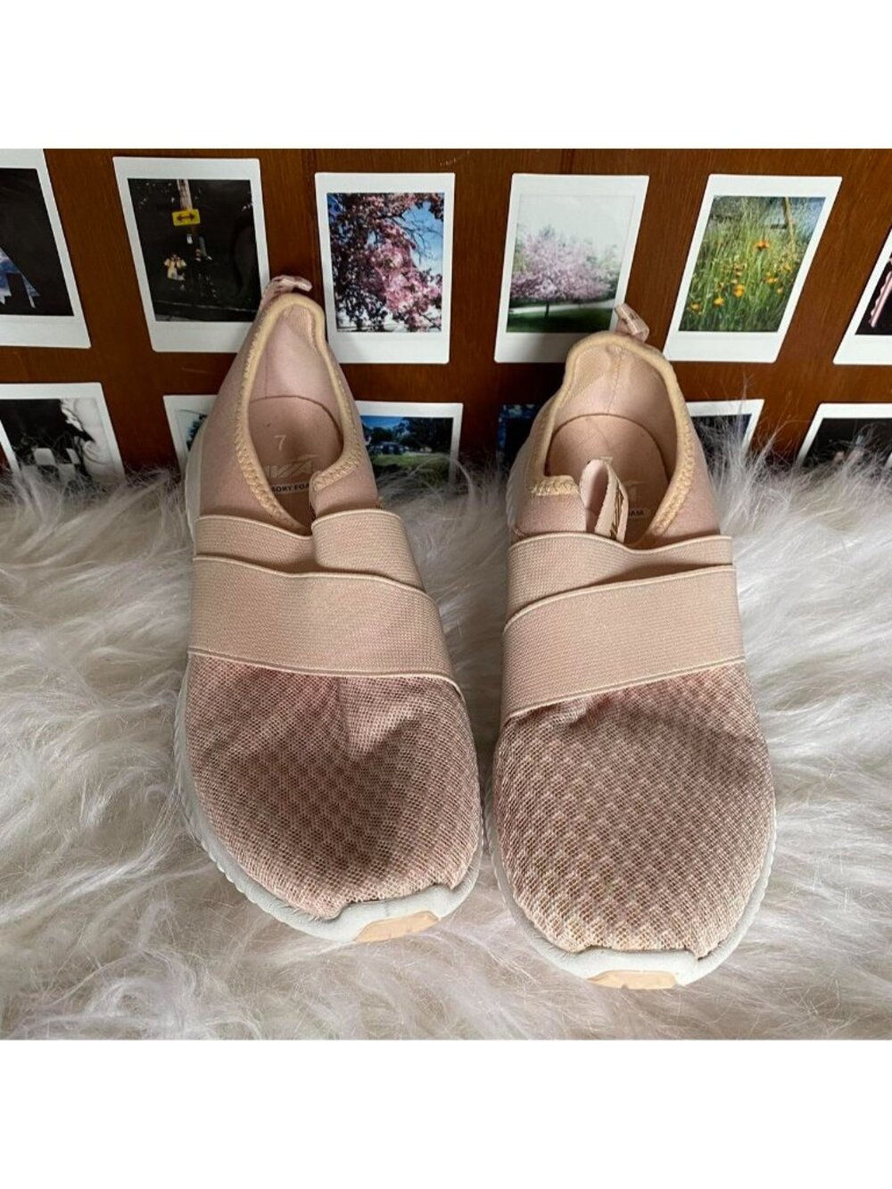 Pastel Pink Running Shoes